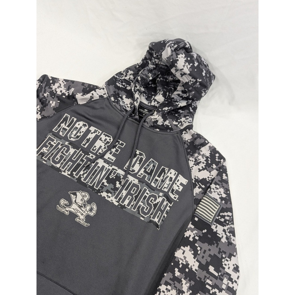Colosseum Mens‎ Notre Dame Fighting Irish Pullover Hoodie Size Small